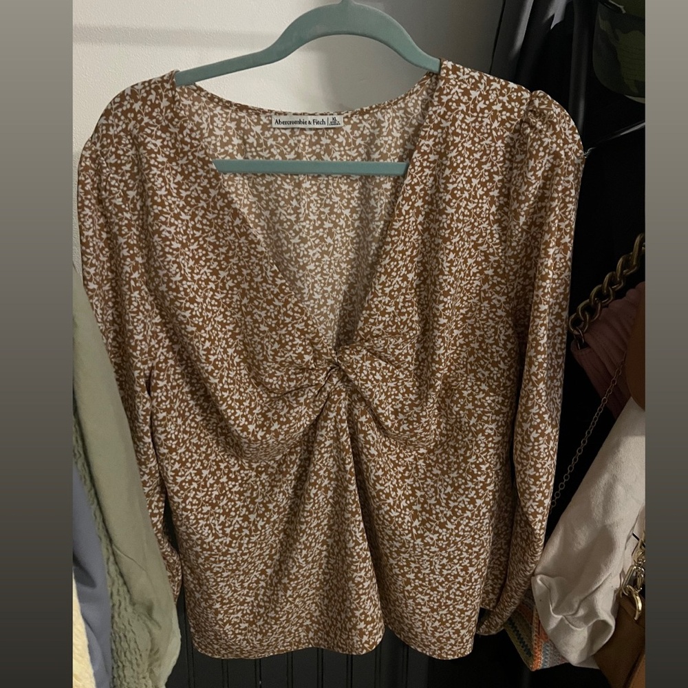 Abercrombie long sleeve blouse